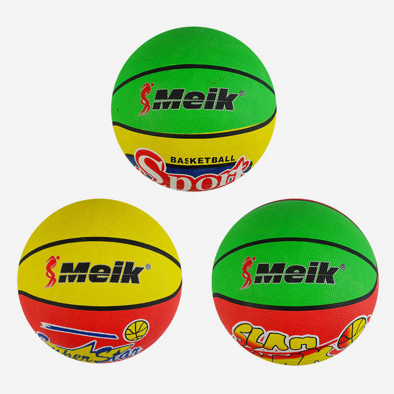 М`яч баскетбольний C 56006 (50) 3 види, вага 510-530 грамів, матеріал PVC, розмір №7 М`яч баскетбольний C 56006 (50) 3 види, вага 510-530 грамів, матеріал PVC, розмір №7