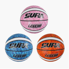 М`яч баскетбольний C 63403 (30) 3 види, 550 грамів, матеріал PU, розмір №7, (поставляється накачаним на 90), ВИДАЄТЬСЯ ТІЛЬКИ МІКС ВИДІВ
