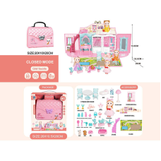 Будиночок 6688-52 (36) лялька, меблі, улюбленці, в коробці