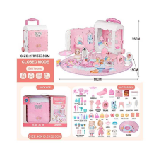 Будиночок 6688-9 (10) 2 ляльки, меблі, аксесуари, улюбленці, в коробці