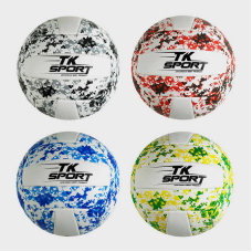 М“яч волейбольний C 62440 (100) “TK Sport“, 4 види, 280-300 грамів, матеріал м“який PVC, ВИДАЄТЬСЯ ТІЛЬКИ МІКС ВИДІВ