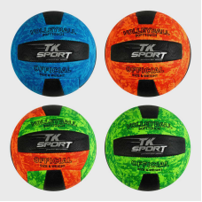 М“яч волейбольний C 62443 (100) “TK Sport“, 4 види, 280-300 грамів, матеріал м“який PVC, ВИДАЄТЬСЯ ТІЛЬКИ МІКС ВИДІВ