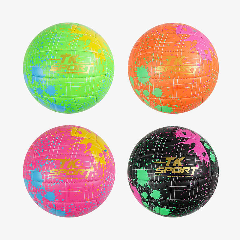 М`яч волейбольний C 70350 (100) “TK Sport“, 4 види, ВИДАЄТЬСЯ ТІЛЬКИ МІКС ВИДІВ