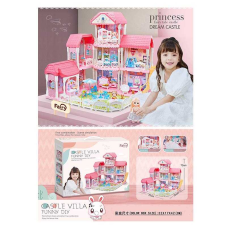 Будиночок 7003 (3) 2 ляльки, меблі, посуд, аксесуари, в коробці