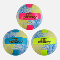 М`яч волейбольний M 48506 (60) “TK Sport“, 3 види, матеріал м`який PVC, вага 280-300 грамів, розмір №5, ВИДАЄТЬСЯ ТІЛЬКИ МІКС ВИДІВ