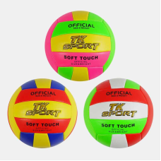 М`яч волейбольний M 48508 (60) “TK Sport“, 3 види, матеріал м`який PVC, вага 280-300 грамів, розмір №5, ВИДАЄТЬСЯ ТІЛЬКИ МІКС ВИДІВ