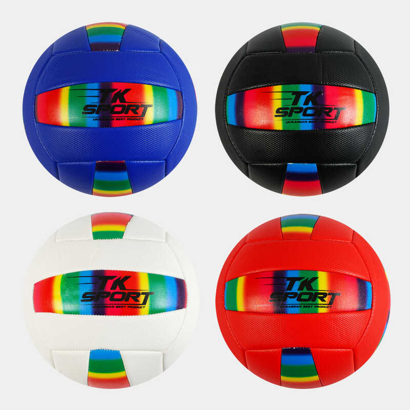 М`яч волейбольний M 48524 (60) “TK Sport“, 4 види, матеріал м`який PVC, вага 280-300 грамів, розмір №5, ВИДАЄТЬСЯ ТІЛЬКИ МІКС ВИДІВ