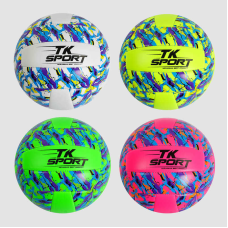 М`яч волейбольний С 54987 (60) “TK Sport“ 4 види, матеріал PU, вага 260-280 грамів