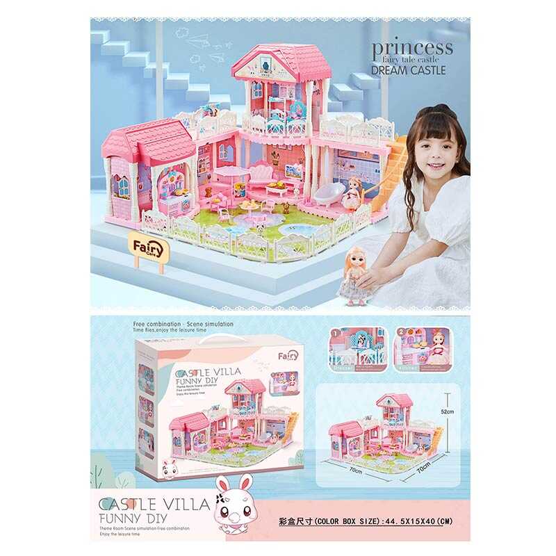 Будиночок 7009 (4) лялька, меблі, посуд, аксесуари, в коробці Будиночок 7009 (4) лялька, меблі, посуд, аксесуари, в коробці