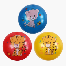 М`яч гумовий C 72533 (500) діаметр - 21 см, в пакеті, ВИДАЄТЬСЯ ТІЛЬКИ МІКС ВИДІВ