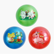 М`яч гумовий F 43260 (600) діаметр - 19 см, в пакеті, ВИДАЄТЬСЯ ТІЛЬКИ МІКС ВИДІВ