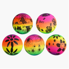 М`яч гумовий F 43265 (600) діаметр - 19 см, в пакеті, ВИДАЄТЬСЯ ТІЛЬКИ МІКС ВИДІВ