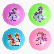 М`яч гумовий С 60279 (300) діаметр - 14 см, в пакеті, ВИДАЄТЬСЯ МІКС