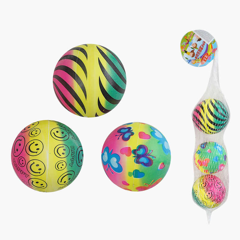 М`яч гумовий С 70491 (300) ЦІНА ЗА 3 ШТУКИ У СІТЦІ, 6 см діаметр