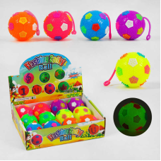 М“яч стрибун C 60446 (24) “Футбол“, світло, пискавка, ЦІНА ЗА 12 ШТУК В БЛОЦІ