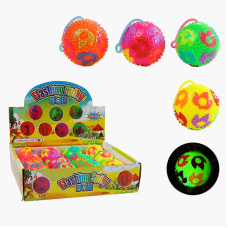 М`яч стрибун C 68775 (24) ЦІНА ЗА 12 ШТУК В БЛОЦІ, підсвічування, пискавка, в коробці