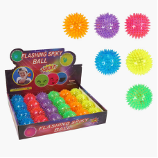 М`яч стрибун C 70418 (24) ЦІНА ЗА 24 ШТУКИ В БЛОЦІ, підсвічування, пискавка, в коробці