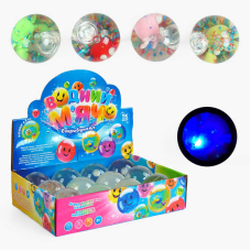 М`яч стрибун С 65468 (12) “TK Group“, ЦІНА ЗА 12 ШТУК В БЛОЦІ “Тваринка”, блискітки, підсвічування, в коробці 