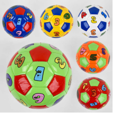 М“яч Футбольний C 44749 (180) РОЗМІР №2, 5 видів, вага 100 грамів, матеріал PVC, балон гумовий, ВИДАЄТЬСЯ ТІЛЬКИ МІКС ВИДІВ
