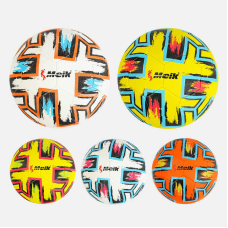 М“яч футбольний C 50679 (60) 5 видів, вага 400-420 грамів, матеріал TPE, балон гумовий, розмір №5