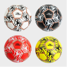 М`яч футбольний C 55046 (60) “TK Sport“ 4 види, матеріал TPE, вага 330-340 грамів, розмір №5, ВИДАЄТЬСЯ ТІЛЬКИ МІКС ВИДІВ