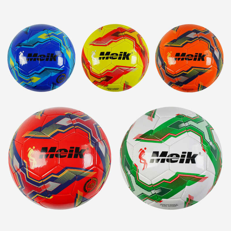 М`яч футбольний C 55977 (60) 5 видів, м`який PVC, гумовий балон, розмір №5 М`яч футбольний C 55977 (60) 5 видів, м`який PVC, гумовий балон, розмір №5