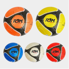 М`яч футбольний C 55996 (50) 5 видів, вага 320-340 грамів, матеріал TPU, гумовий балон, розмір №5