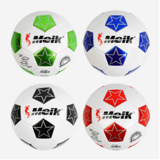 М`яч футбольний C 56001 (50) 4 види, вага 310-330 грамів, м`який PVC, гумовий балон, розмір №5