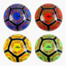 М`яч футбольний C 60505 (100) “TK Sport“ 4 кольори, розмір №5, матеріал PVC, 280 грамів, гумовий балон, ВИДАЄТЬСЯ ТІЛЬКИ МІКС ВИДІВ