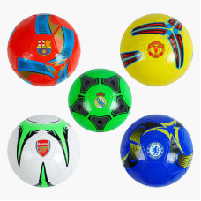 М`яч футбольний C 62381 (100) 5 видів, вага 300-310 грамів, гумовий балон, матеріал PVC, розмір №5, ВИДАЄТЬСЯ МІКС 