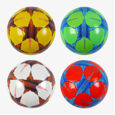 М“яч футбольний C 62394 (80) 4 кольори, вага 300-310 грамів, гумовий балон, матеріал PVC, розмір №5, ВИДАЄТЬСЯ МІКС 