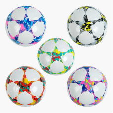 М`яч футбольний C 62406 (80) 5 видів, вага 310-330 грамів, матеріал м`який PVC, ВИДАЄТЬСЯ МІКС 