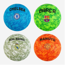 М“яч футбольний C 62410 (80) 4 види, матеріал м“який PVC, вага 330-350 грамів, гумовий балон, розмір №5