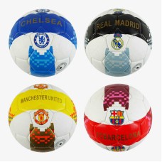 М`яч футбольний C 62417 (80) 4 види, вага 310-330 грамів, матеріал TPU, гумовий балон, розмір №5, ВИДАЄТЬСЯ МІКС 