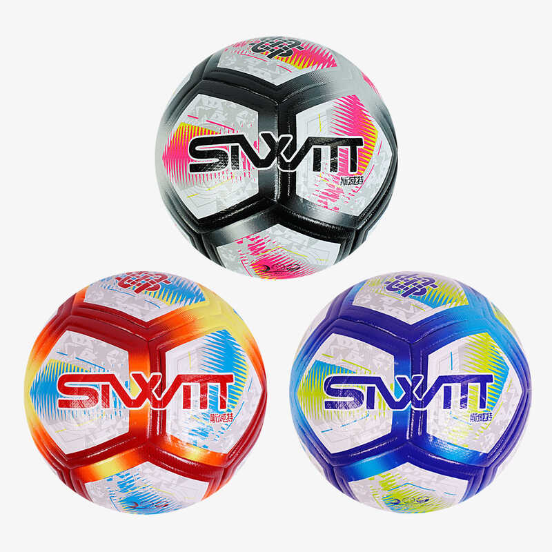 М“яч футбольний C 64616 (30) вага 420 грамів, матеріал PU, балон гумовий, клеєний, (поставляється накачаним на 80), ВИДАЄТЬСЯ ТІЛЬКИ МІКС ВИДІВ