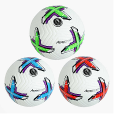 М`яч футбольний C 64629 (30) 3 види, розмір 5, вага 420 грамів, матеріал PU, гумовий балон, ВИДАЄТЬСЯ ТІЛЬКИ МІКС ВИДІВ