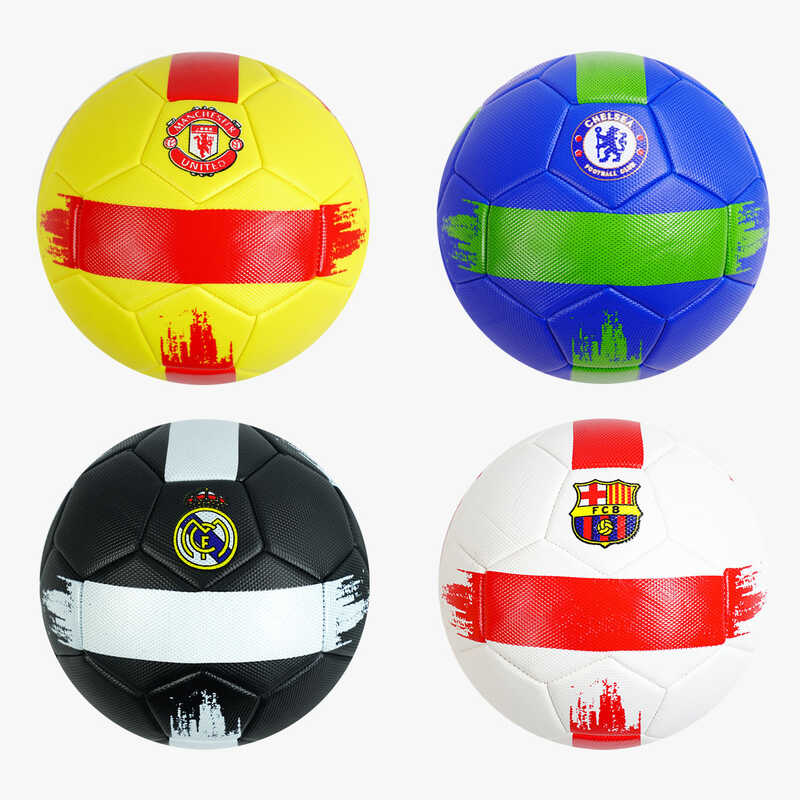 М“яч футбольний C 64696 (60) 4 види, вага 300-330 грамів, матеріал м“який PVC, ВИДАЄТЬСЯ ТІЛЬКИ МІКС ВИДІВ