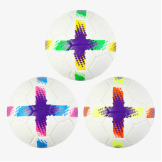 М“яч футбольний C 64697 (60) 3 види, вага 310-330 грамів, матеріал TPU, гумовий балон, розмір №5, ВИДАЄТЬСЯ МІКС 