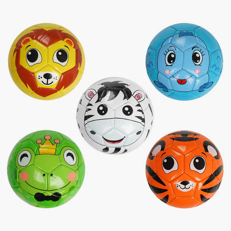 М`яч футбольний C 70122 (200) РОЗМІР №2, вага 100 грамів, матеріал PVC, балон гумовий, ВИДАЄТЬСЯ ТІЛЬКИ МІКС ВИДІВ