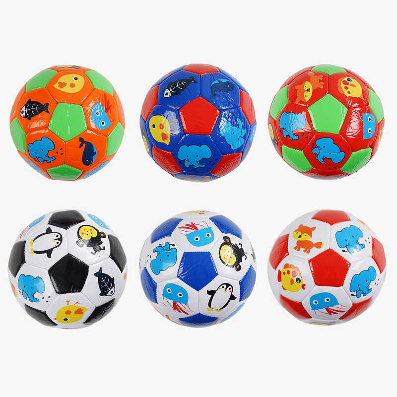 М`яч футбольний C 70135 (180) РОЗМІР №2, вага 100 грамів, матеріал PVC, балон гумовий, ВИДАЄТЬСЯ ТІЛЬКИ МІКС ВИДІВ