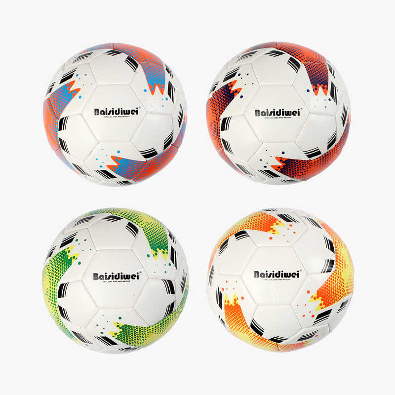 М“яч футбольний C 70269 (60) 4 кольори, розмір №5, матеріал TPE, 330-350 грамів, гумовий балон, ВИДАЄТЬСЯ ТІЛЬКИ МІКС ВИДІВ