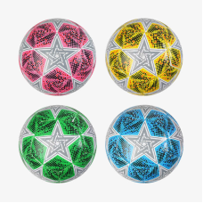 М“яч футбольний C 70293 (80) 4 види, вага 300-310 грамів, гумовий балон, матеріал PVC, розмір №5, ВИДАЄТЬСЯ МІКС 