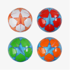 М`яч футбольний C 70302 (80) 4 види, вага 300-310 грамів, гумовий балон, матеріал PVC, розмір №5, ВИДАЄТЬСЯ МІКС 