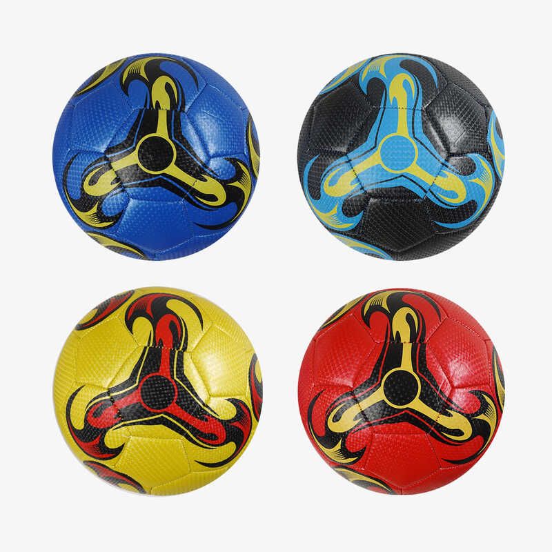 М`яч футбольний C 70308 (80) 4 види, матеріал м“який PVC, вага 330-350 грамів, гумовий балон, розмір №5, ВИДАЄТЬСЯ ТІЛЬКИ МІКС ВИДІВ