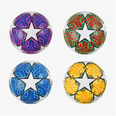 М`яч футбольний C 70323 (60) 4 кольори, розмір №5, матеріал PU, 310-330 грамів, гумовий балон, ВИДАЄТЬСЯ ТІЛЬКИ МІКС ВИДІВ