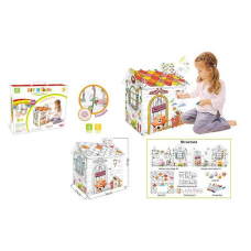 Будиночок-розмальовка Z 030 (24) світло, пісні англійською, розмір готового виробу 34х23х38, кольорові фломастери, в коробці