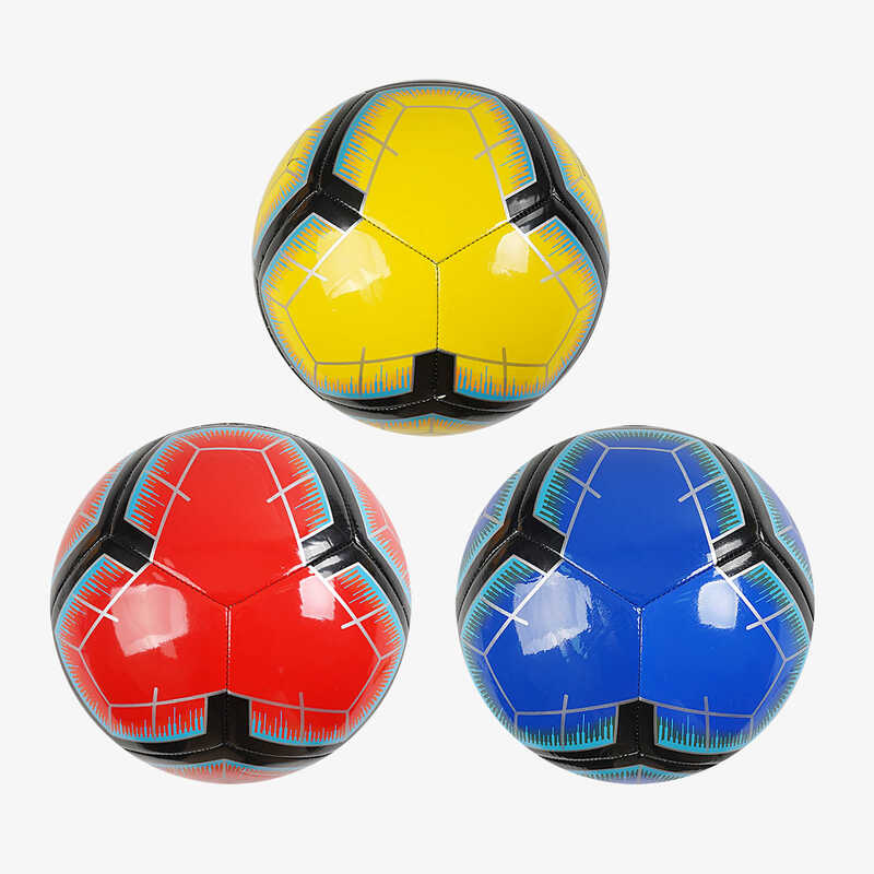 М`яч футбольний C 70338 (50) 3 види, вага 400-420 грамів, матеріал PU, балон гумовий з ниткою, ВИДАЄТЬСЯ ТІЛЬКИ МІКС ВИДІВ