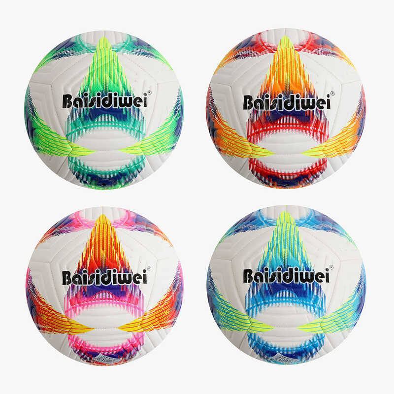 М`яч футбольний C 70466 (60) 4 види, вага 400-420 грамів, матеріал PU, балон гумовий, розмір №5, ВИДАЄТЬСЯ ТІЛЬКИ МІКС ВИДІВ