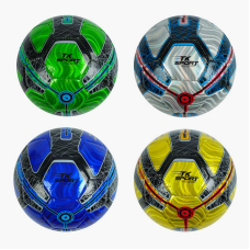 М`яч футбольний M 44473 (60) 4 види, вага 330-350 грамів, матеріал PU, балон гумовий, розмір №5, ВИДАЄТЬСЯ ТІЛЬКИ МІКС ВИДІВ