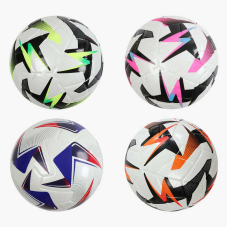 М`яч футбольний M 50360 (30) 4 види, вага 420 грамів, матеріал PU, гумовий балон, ВИДАЄТЬСЯ ТІЛЬКИ МІКС ВИДІВ